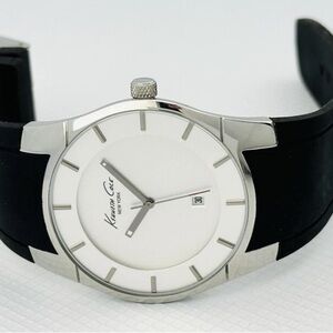 Kenneth Cole KC‎ 1556 Black and Silver Men’s Watch